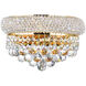 Empire 2 Light 12 inch Gold Wall Light