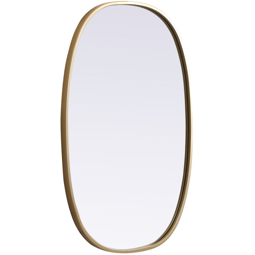 Brynn 30 X 20 inch Brass Mirror in 20 x 30