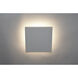 Alumilux Tau LED 6 inch White Outdoor Wall Mount