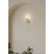 Glassara 1 Light 5.5 inch Legacy Brass Wall Sconce Wall Light