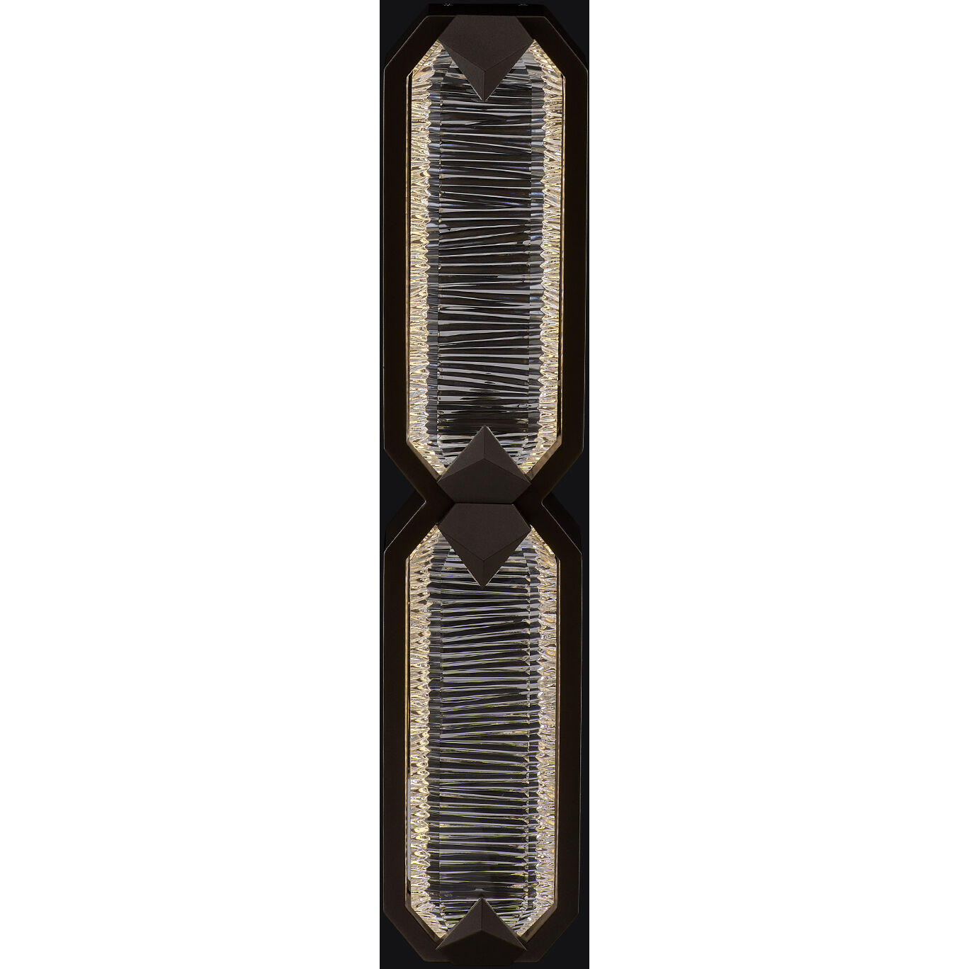 Carato 25 inch Bronze Flourocarbon Outdoor Wall Sconce