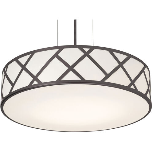 Haven 3 Light 16.75 inch Black Pendant Ceiling Light