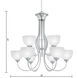 Tahoe 9 Light 30 inch Brushed Nickel Chandelier Ceiling Light