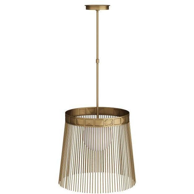 Empire Antique Brass Pendant Ceiling Light