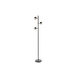 Tiara 63 inch 5.00 watt Black Floor Lamp Portable Light