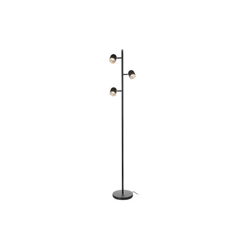 Tiara 63 inch 5.00 watt Black Floor Lamp Portable Light