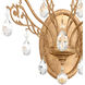 Filigrae 2 Light 9.5 inch French Gold Wall Sconce Wall Light