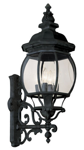 Francisco 4 Light 32 inch Rust Outdoor Wall Lantern