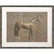 Animals Collection Brown Framed Art