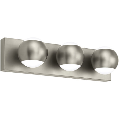 Oko LED 18 inch Satin Nickel Bath Light Wall Light in LED 90 CRI 3000K 277V, Integrated LED