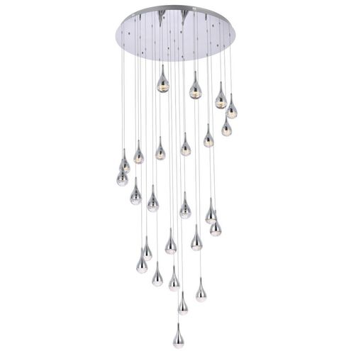 Amherst 25 Light 42 inch Chrome Chandelier Ceiling Light