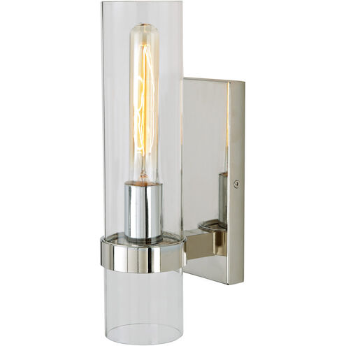 Highland 1 Light 5 inch Polished Nickel Bathroom Wall Sconce Wall Light