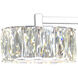 Milan LED 7 inch Chrome Bathroom Sconce Wall Light