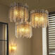 Prati 4 Light 17.72 inch Vintage Brass Chandelier Ceiling Light