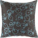 Pedal Power 22 inch Sky Blue, Black Pillow Kit