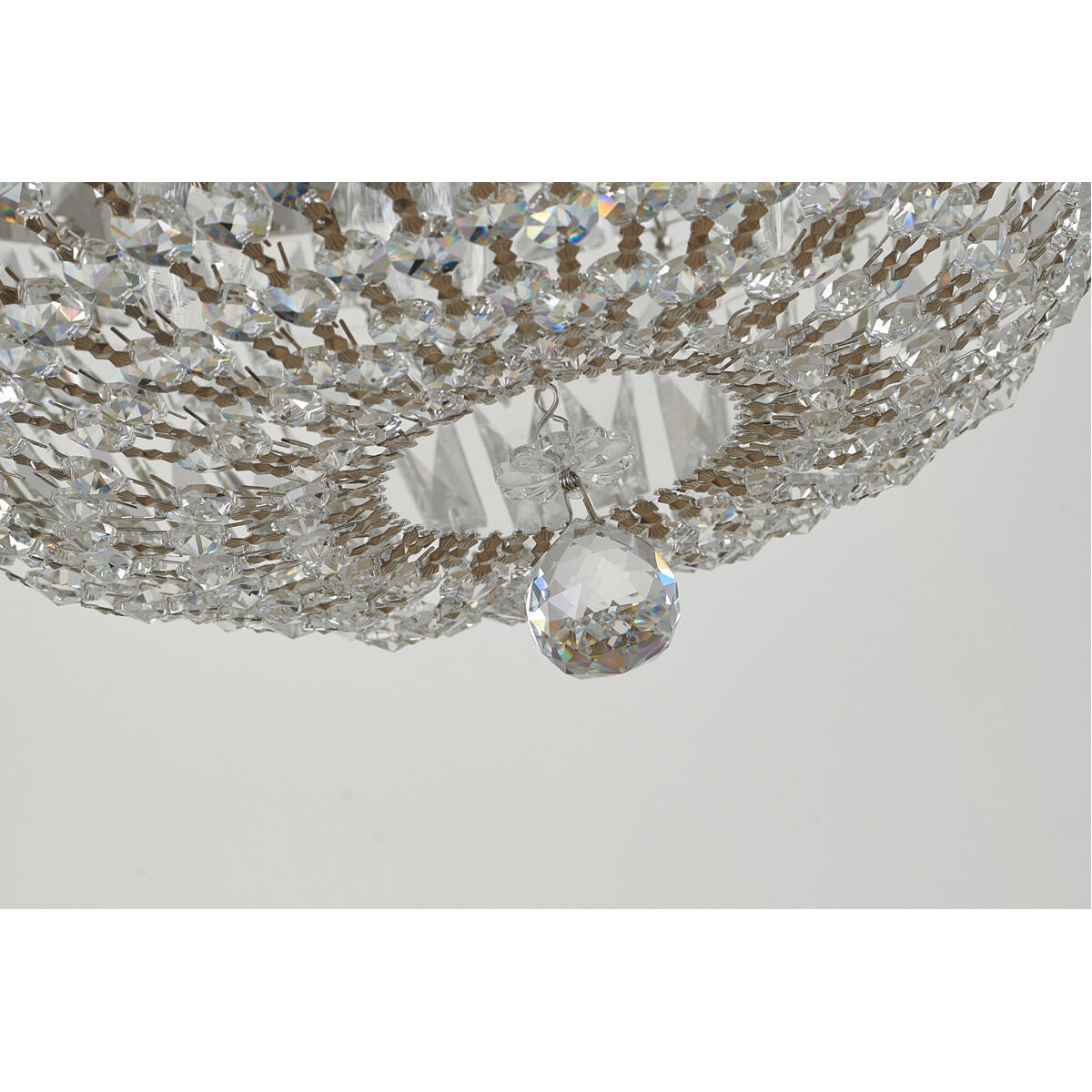 Canada 5 Light 15 inch Chrome Flush Mount Ceiling Light