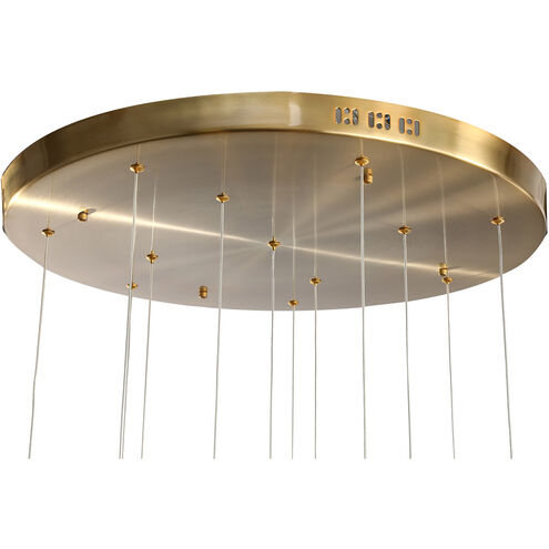 Canada LED 18 inch Gold LED Chandelier Ceiling Light