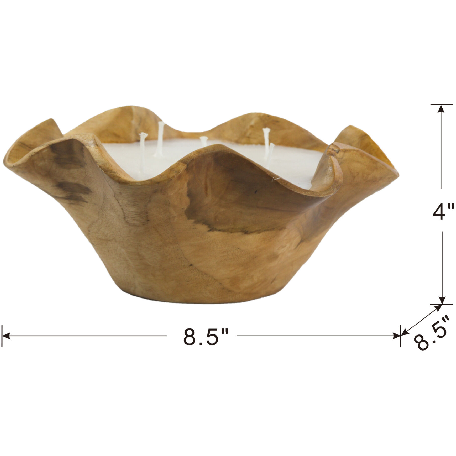 Anita 8.7 X 3.9 inch Candleholder