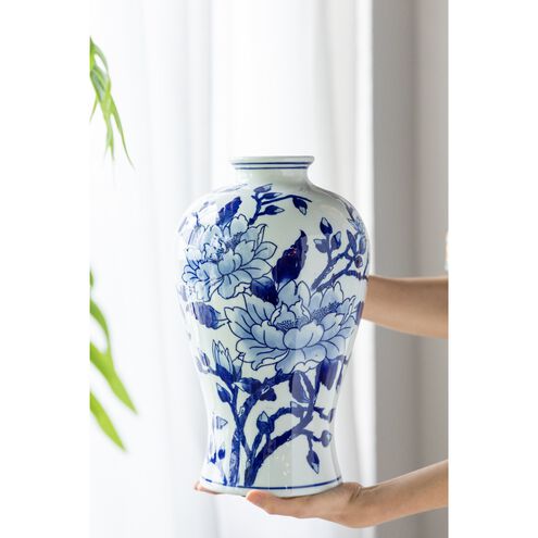 Curved 13 X 8 inch Vase