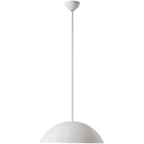 Kelly Wearstler Utopia LED 18 inch Plaster White Sculpted Pendant Ceiling Light