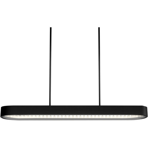 Marquis LED 47 inch Black Linear Pendant Ceiling Light, Beyond