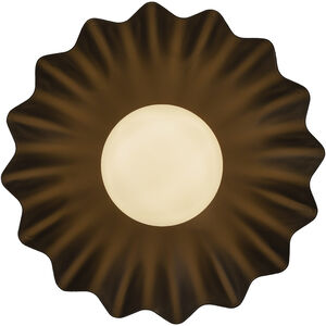 Alora Mood Soleil LED 10 inch Matte Black Bath Vanity Light Wall Light