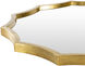 Gia 30 X 30 inch Gold Mirror, Round