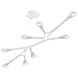 Abstraction LED 54 inch Satin White Pendant Ceiling Light