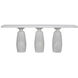 Evelyn 80 X 20 inch White Wash Console