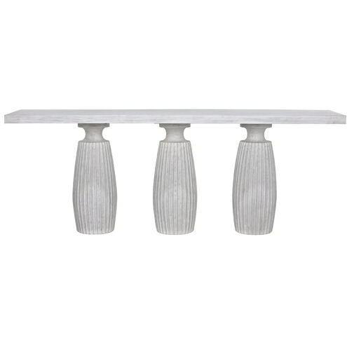 Evelyn 80 X 20 inch White Wash Console