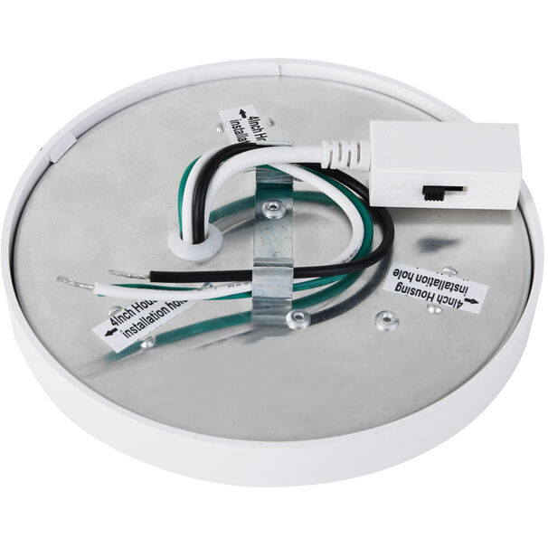 Disk light 120 7.4 inch White Disk Light, Pack of 4