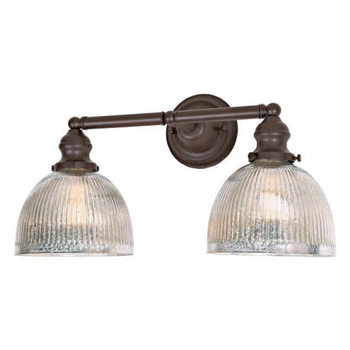 Union Square Madison 2 Light 19 inch Oil Rubbed Bronze Bathroom Wall Sconce Wall Light