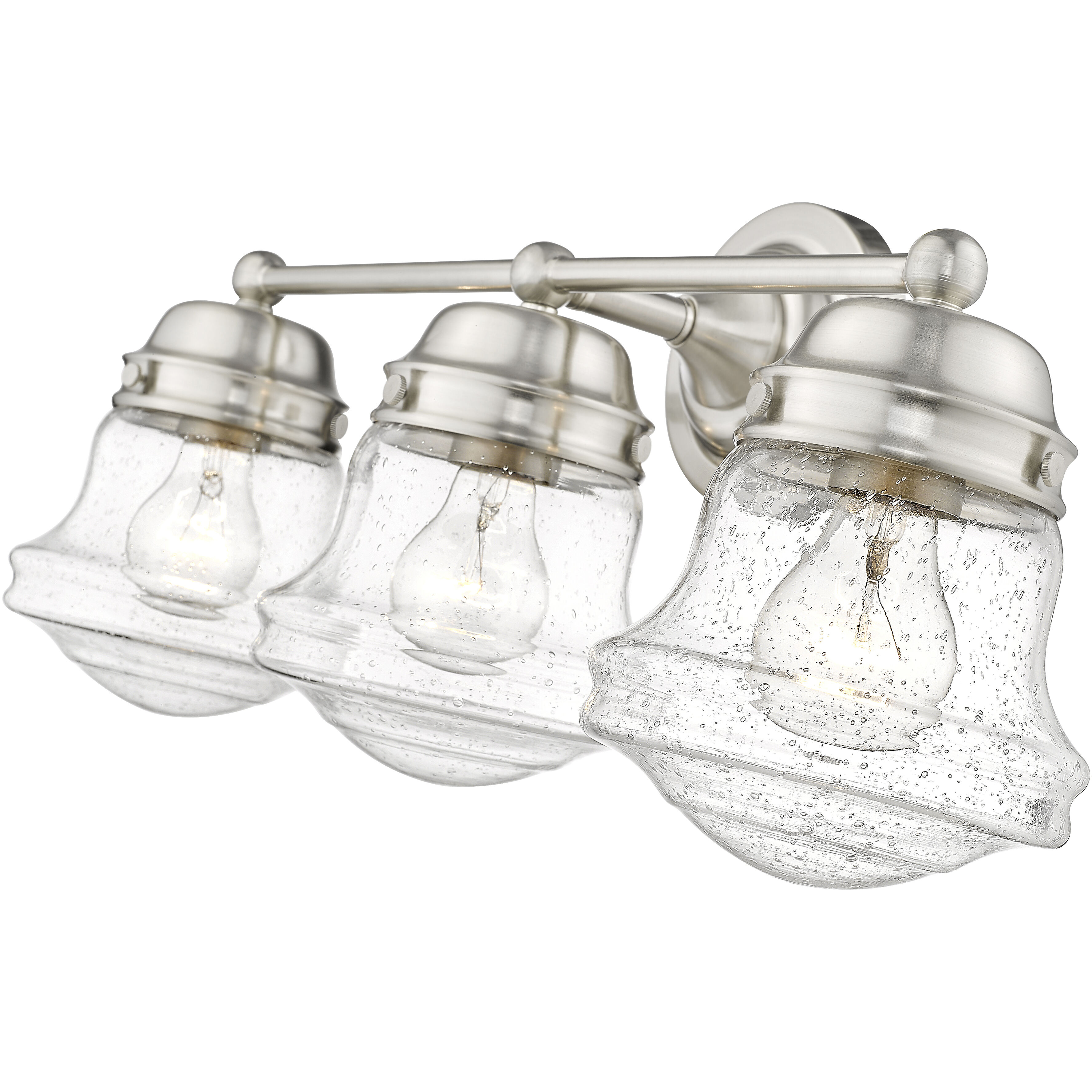 Vaughn 3 Light 22.5 inch Brushed Nickel Vanity Wall Light