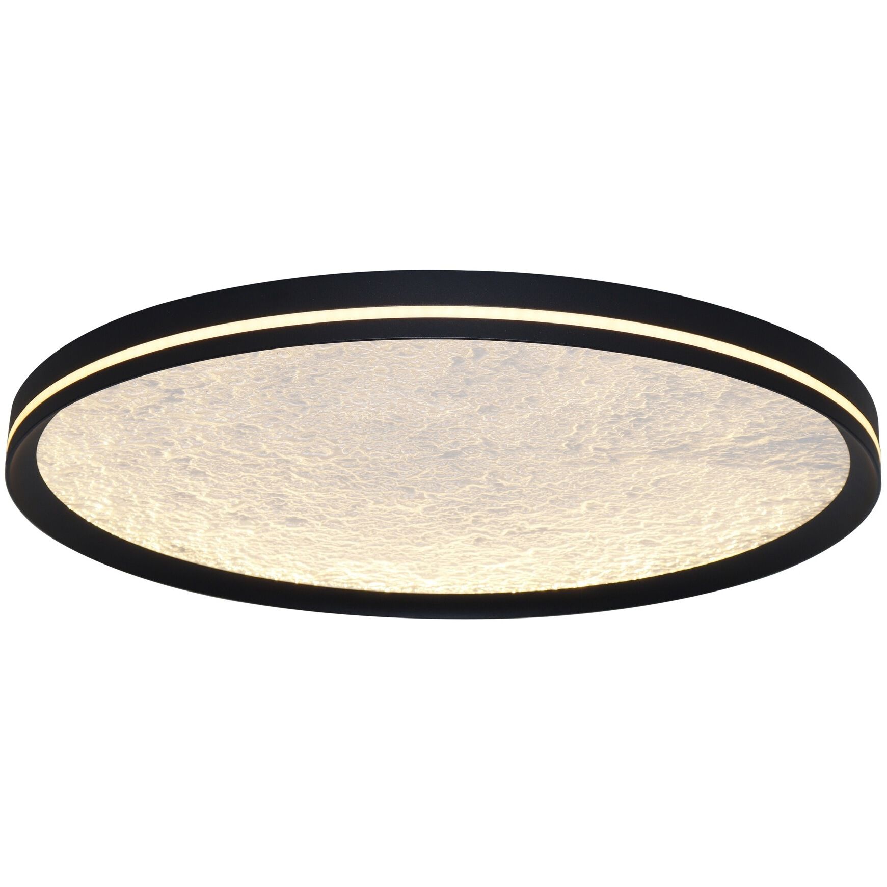 Luna LED 11.81 inch Black Flush Mount Ceiling Light
