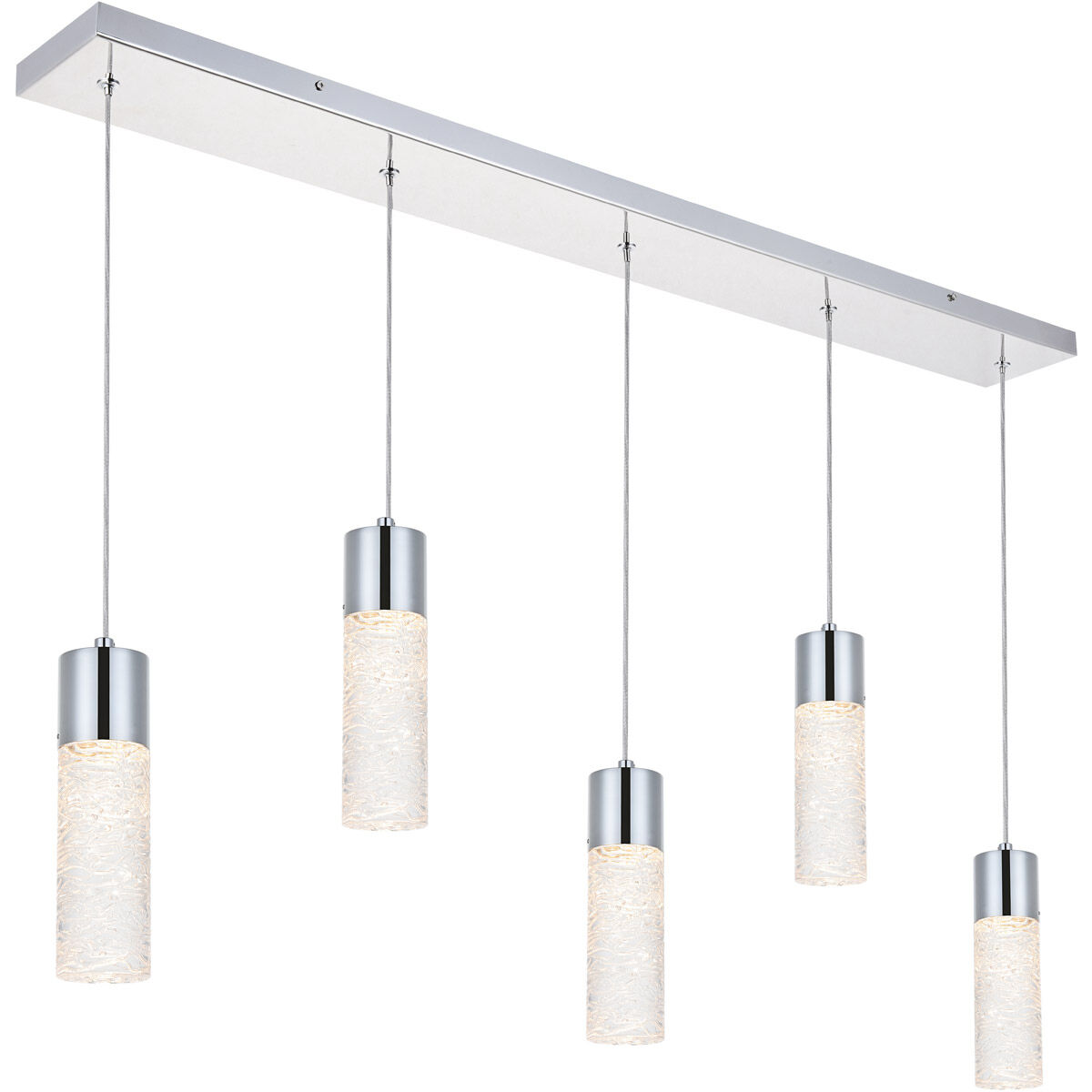 Constellation LED 42 inch Chrome Pendant Ceiling Light