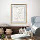 Botanical Sketch III Gray and Beige and Neutral and Sepia Framed Art
