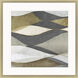 Natural Waves Gray and Metallic and Multi and Neutral Framed Art