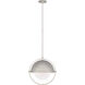 Thomas O'Brien Decca 1 Light 19.75 inch Polished Nickel Pendant Ceiling Light, Large