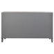 Brooks Straight Grain Ash Veneer In Gray Cabinet 