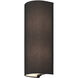 Bainbridge 2 Light 5 inch Black ADA Wall Sconce Wall Light