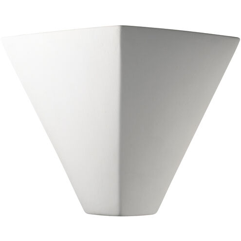 Ambiance Trapezoid 1 Light 12 inch Bisque ADA Wall Sconce Wall Light