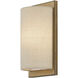 Bellingham Wall Sconce Wall Light in Antique Gold Leaf