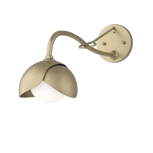 Brooklyn 1 Light 6 inch Soft Gold and Soft Gold Long-Arm Sconce Wall Light, Long-Arm