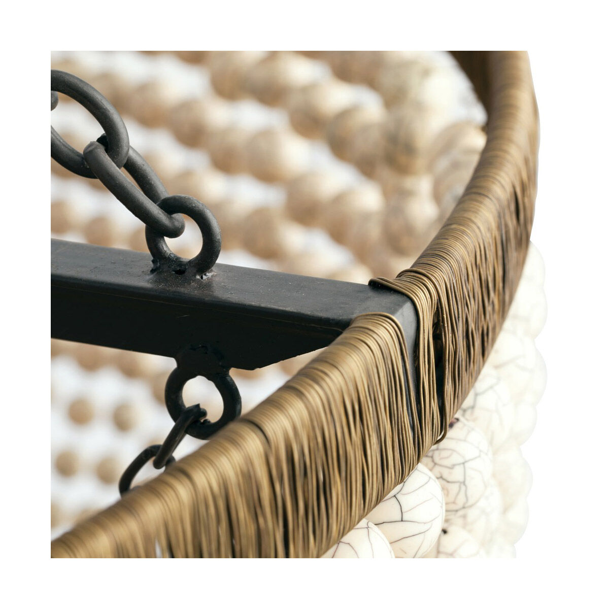 Chappellet 12 Light 33 inch Antique Brass and Natural Iron Chandelier Ceiling Light