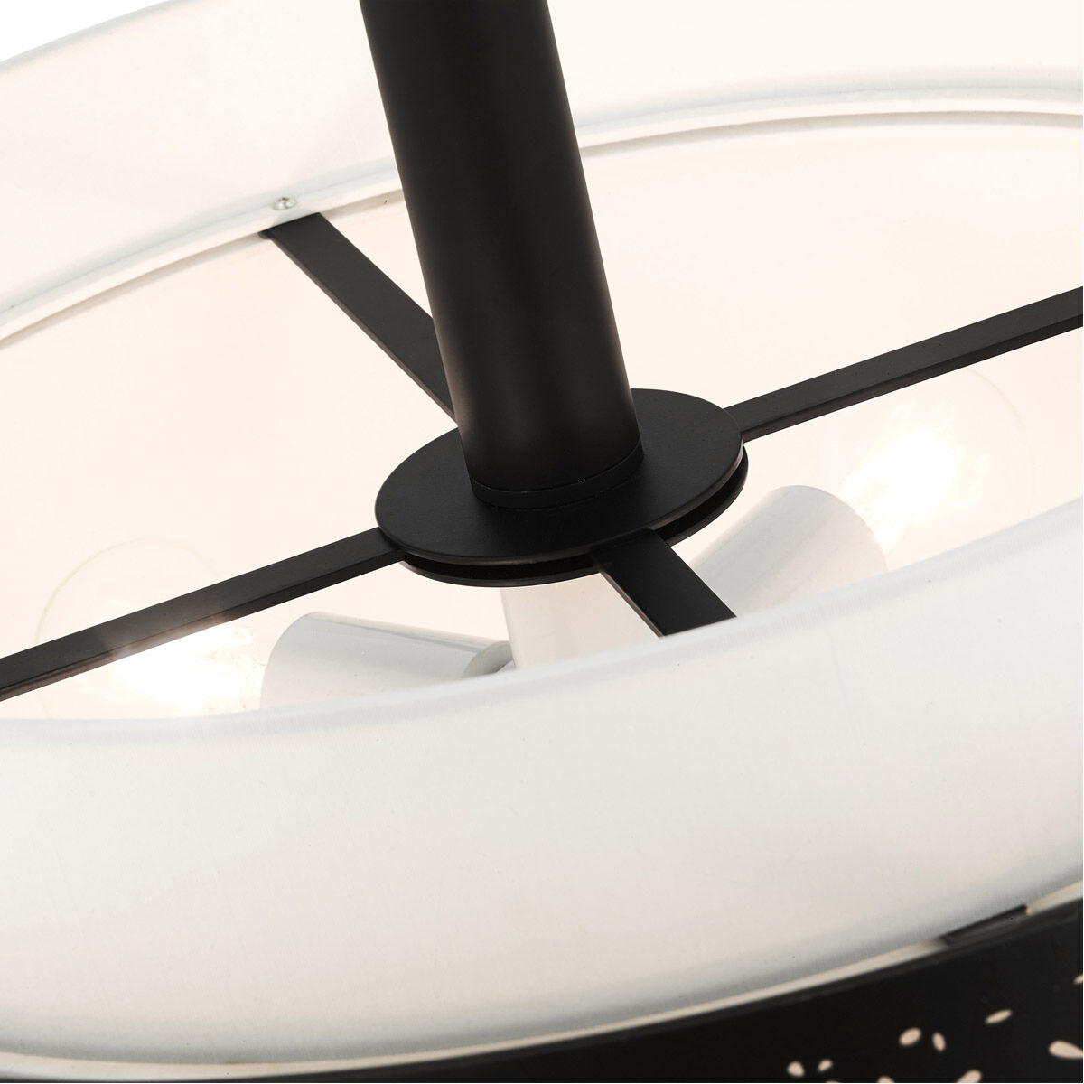 Noria 4 Light 20 inch Black Chandelier Ceiling Light