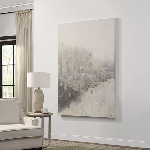 Sirius Grey/White Canvas Art