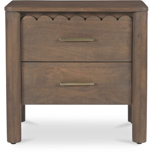 Wiley 23.5 X 22.5 inch Brown Nightstand
