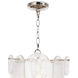 Echo 3 Light 15.5 inch Polished Nickel Pendant Ceiling Light