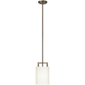 Hampton LED 7 inch Brushed Bronze Indoor Mini Pendant Ceiling Light