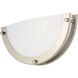 Linear LED 12 inch Satin Nickel ADA Wall Sconce Wall Light